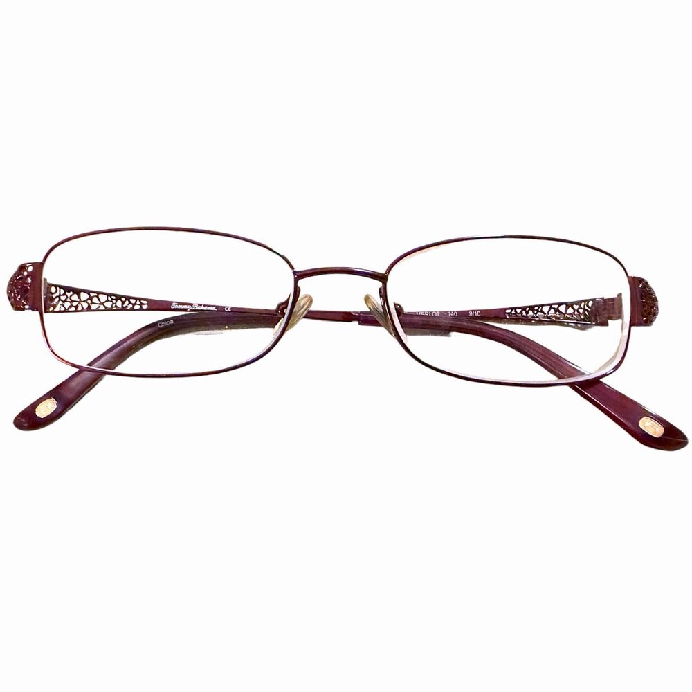 Tommy Bahama TB170 Merlot Womens Eyeglasses Frames Filigree Red 52-17-140 mm